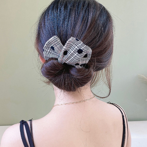 仙鲨鱼夹发卡夏季甜美大号盘发抓夹少女气质后脑勺挽发夹子3人付款18