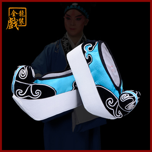 全龙文化越剧戏曲用品古装书生登云履黄梅戏梁祝小生云头鞋云头鞋