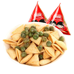 好邻居龙凤欢乐脆青豆妙脆角香脆过年零食小吃结婚喜糖散装批发
