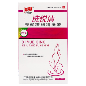 领行 洗悦清 壳聚糖妇科洗液200ml sf