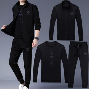 运动服套装男潮牌白色