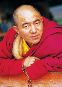 定制索达吉上师画像 佛像画 相纸塑封 结缘 藏传密宗 法王如意宝