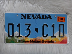 美国车牌国外内华达州nevada道具室内酒吧装饰牧马人013-c10