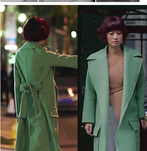 我的前半生马伊琍罗子君同款秋冬季时尚双面羊绒毛呢外套长款大衣