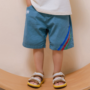 恰恰熊男童轻薄短裤小男孩夏季宽松纯棉宝宝休闲夏装儿童时尚裤子