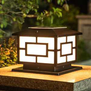 花园别墅防水庭院子照明灯室外围墙大门门垛柱头灯简约刘草清qq112