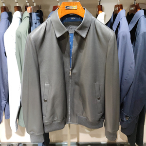 正品路卡迪龙专柜直营秋冬上班真皮夹克男士外套皮衣365202010