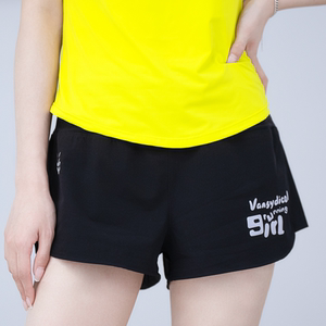 【男女同款】【5个口袋】可放跑步运动女高腰速干拉链短裤