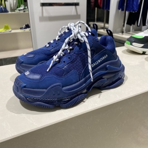 balenciaga巴黎世家蓝色老爹鞋