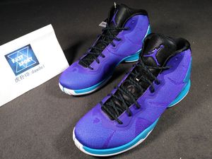 虎扑 耐克  Nike AJ Super Fly 4格里芬风水气垫篮球鞋801553-419