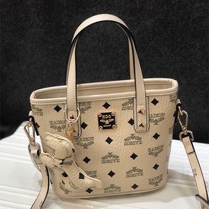 凯狄欧女包正品2021新款潮时尚百搭手提包真皮印花宽彩带单肩斜挎