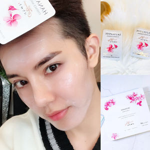 板栗先生家华雪水膜30包 日本进口保湿紧致修复细致毛孔提亮肤色