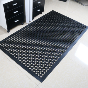 厨房地垫饭店防滑防油防水脚垫餐厅耐油易清洁地胶垫子橡胶门垫