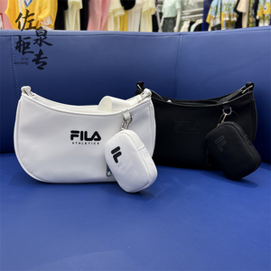 fila斐乐官方女斜挎包2022年新款腋下单肩休闲包小包包a13w221163
