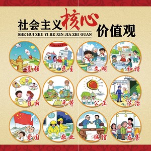 24字核心价值观