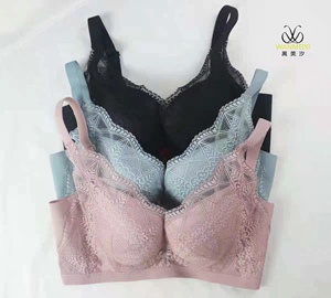 万美汐w1208薄模杯b杯 贴肤玫瑰纤维里料养护系列 调整型文胸内衣