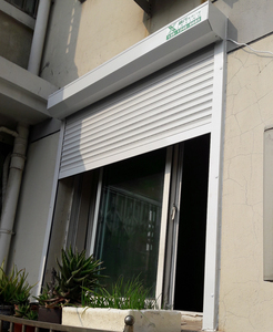 欧式外遮阳卷帘窗遮阳隔热降噪隔音卷帘窗铝合金电动防盗卷帘窗