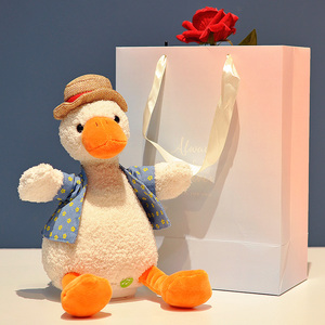 怼人复读鸭网红玩具毛绒沙雕礼物学舌鸭娃娃会说话的鸭子公仔玩偶