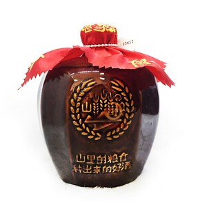 新疆白酒52度山粮糜子酒纯粹原酒1000ml2坛装浓香型自饮口粮白酒