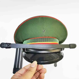 库存老货八七式85 87 99 04 05式士兵大檐帽风带大盖帽革帽带.