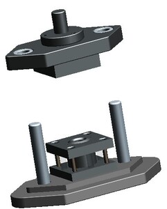 单冲冲压复合模具 级进模具 冲床冲孔不锈钢模具代加工 图纸设计