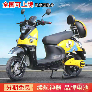 小龟王电动车48V60V72V男女双人成人乌龟摩托车电动踏板单电瓶车