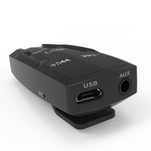 领夹式运动蓝牙音频接收器车载aux无线蓝牙接收器发射器家用1拖2