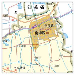 南浔区装地图202饰0超高清壁纸62cm大装饰画可标记可定制城市地图