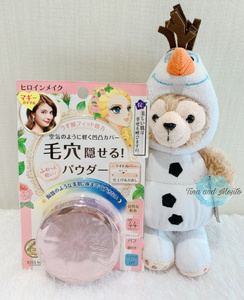 现货日本奇士美kiss me花漾美姬陶瓷美肌滑肌细致毛孔遮瑕蜜粉饼