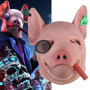 看门狗军团watch dogs legion动物面具猪头mask头套cosplay周边