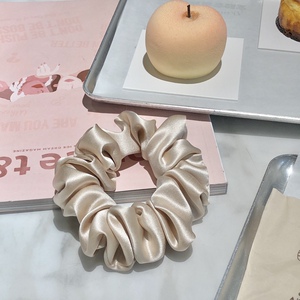 现货 舒服又优雅 真丝发圈肥肠发圈大肠发圈22姆米ins风 桑蚕丝