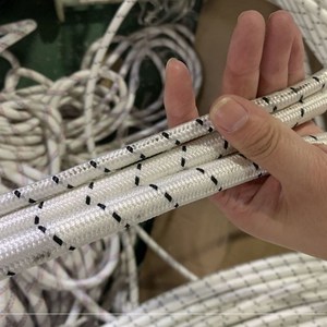 新品涤纶绳子包芯绳子超结实耐磨绳拖车绳拉力大电缆拽拉绳导线放
