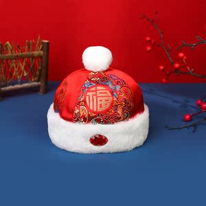 贝勒爷帽霸王老式街头中式秋冬天西瓜帽嘻哈阿哥透气嘻哈帽男帽古