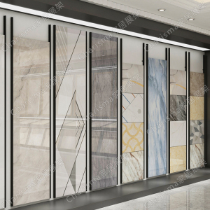 包边无缝瓷砖展架样板大板砖石材样品展示架陶瓷墙砖挂墙地砖架子