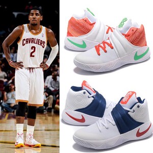 欧文2代篮球鞋中帮nba全明星战靴黑人月甜甜圈复活节美国队独立日