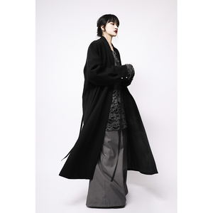 黑袍子外套