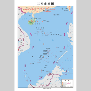 三沙市地图