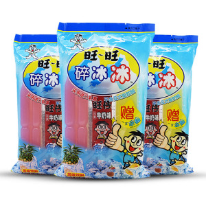 嘉旺食品特卖淘宝旺旺碎冰冰棒棒冰整箱碎碎冰水果味可乐混合装家庭