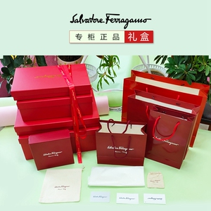 ferragamo/菲拉格慕皮带盒子纸袋腰带包装礼品手提袋包装鞋盒礼盒