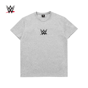 wwe潮牌2021夏季新款兰迪·奥顿系列休闲刺绣短袖t恤男