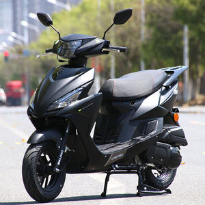 新as福喜125cc踏板车摩托车代步车整车燃油可上牌电喷黑色125可