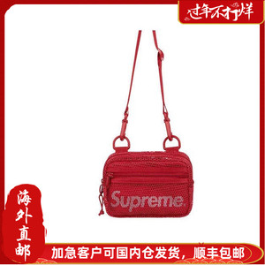 正品 supreme 20ss 48th shoulder bag挎包网眼单肩包旅行包官网