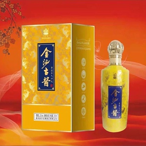 金沙古酱 贵澧牛气冲天53度酱香型纯粮固态酿造白酒500ml瓶保正品