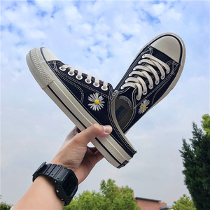 匡威男鞋夏季小雏菊帆布鞋透气包头半拖鞋情侣休闲懒人一脚蹬半托