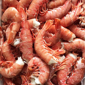 新货阿根廷大红虾去头海虾鲜活速冻冷冻无头红虾红大号虾尾包