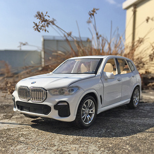 1:32仿真宝马bmw合金汽车模型x5金属轿车玩具车男孩摆件生日礼物