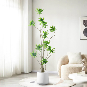 仿真百合竹大盆栽假植物摆件家居装饰仿生绿植客厅大型仿真高绿植