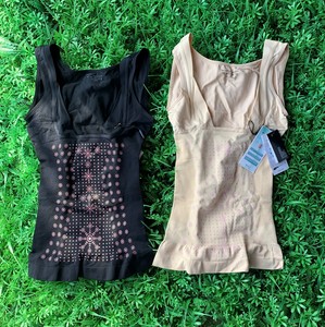 爱美莱5540远红外负离子养生衣托胸王收腹美体收腰背心产后修复