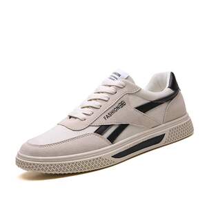 小兔以纯春季202年新款潮流男鞋子百搭运动休闲平底板鞋男士帆布