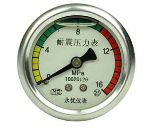 高压洗车机压力表